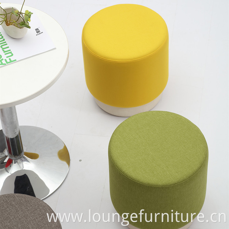 Factory Supply Unique Round Shape Living Room Furniture Waiting Room Sofa